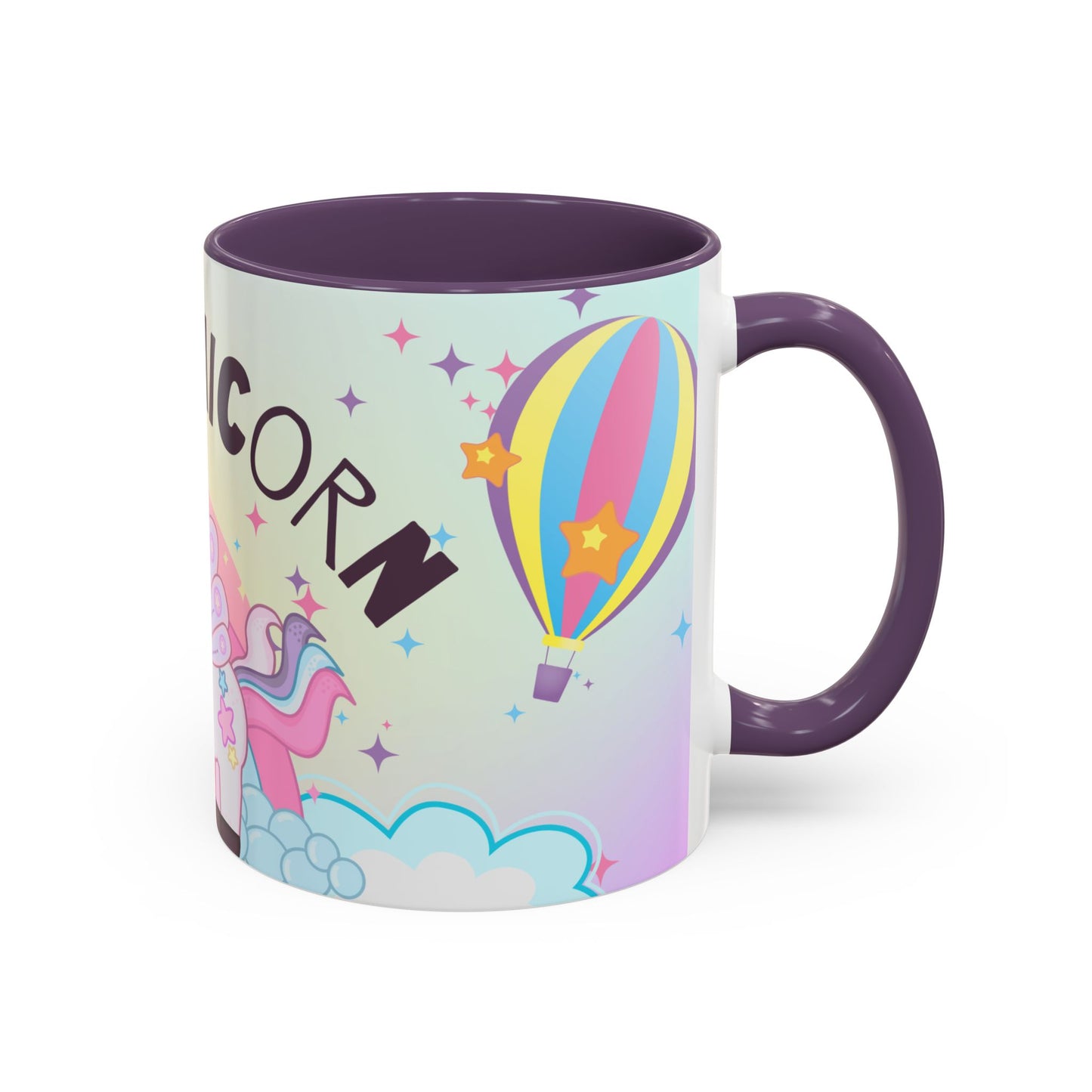 Be A Unicorn - Accent Coffee Mug (11, 15oz) - 11007