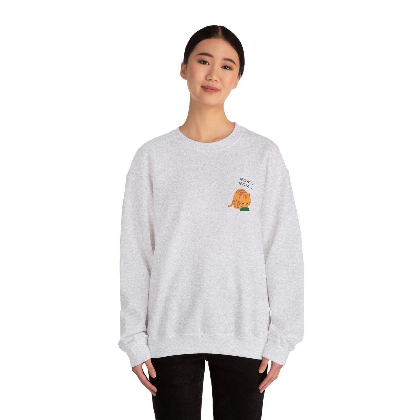 Cat, I Heard Someone Say Tuna - Unisex Heavy Blend™ Crewneck Sweatshirt - 11316