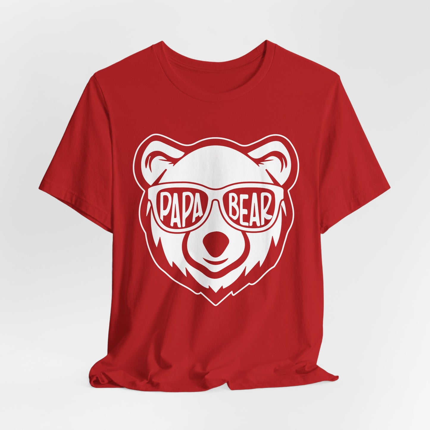Papa Bear - Unisex Jersey Short Sleeve Tee - 13701