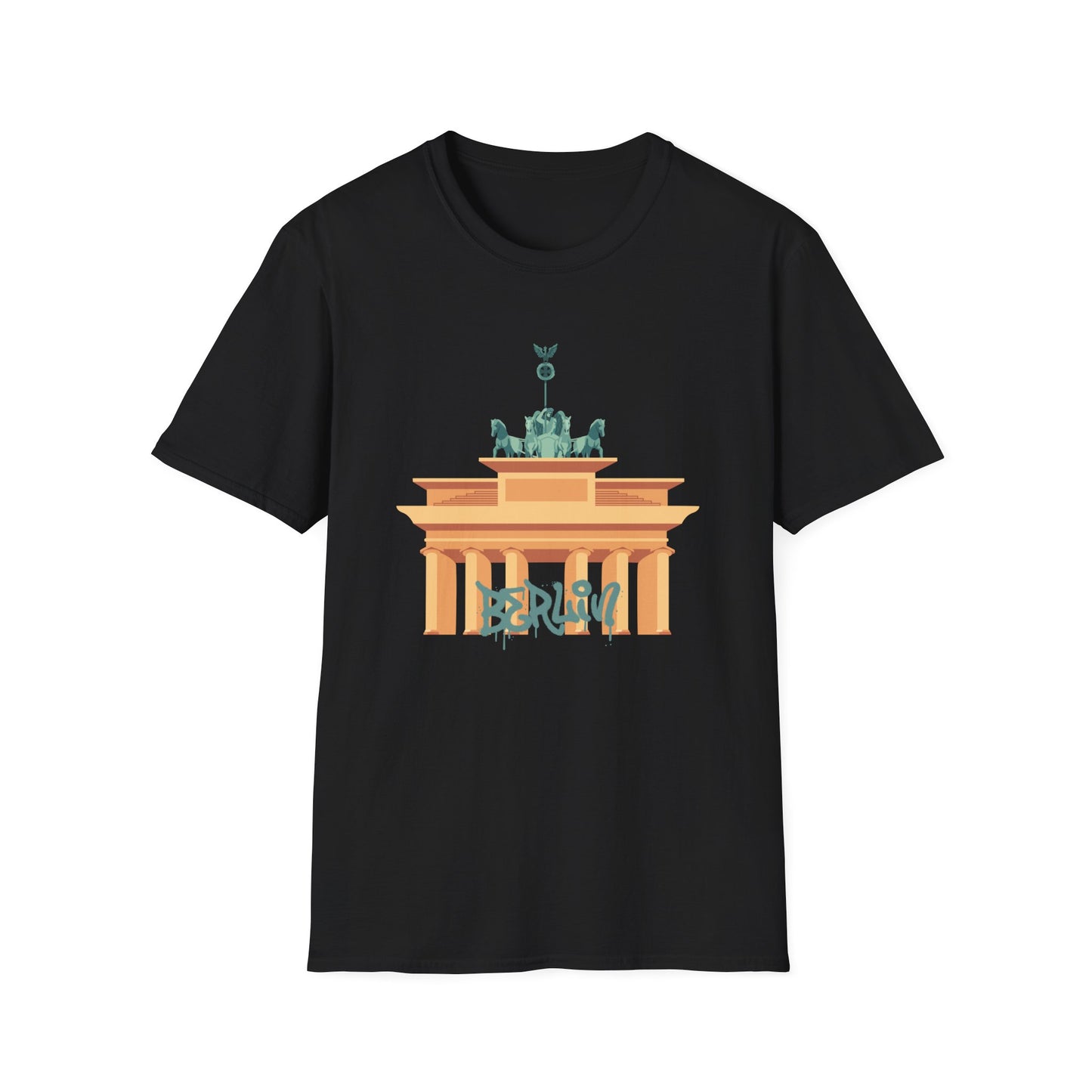 Berlin Unisex Softstyle T-Shirt - 12084