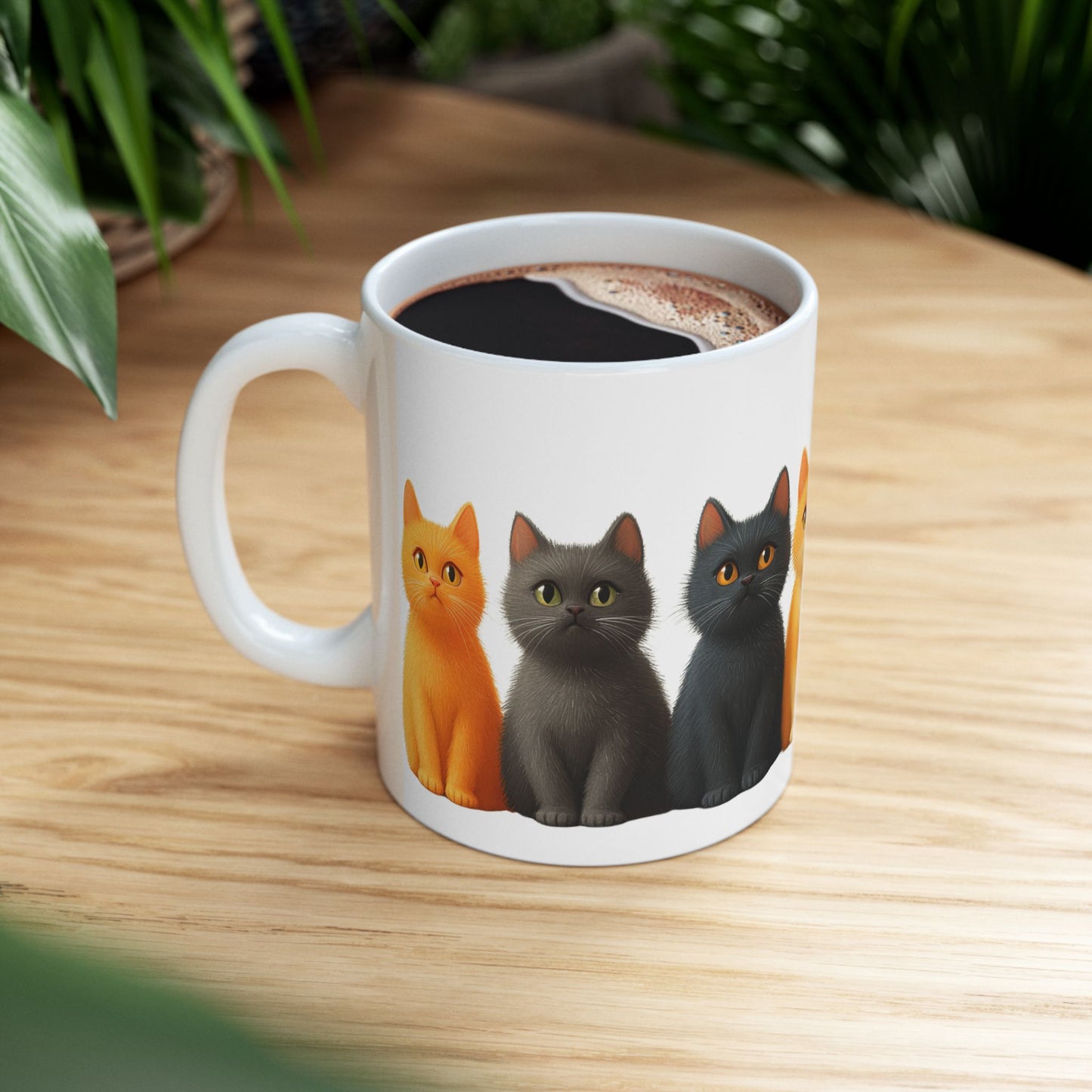 Cute Kittens - Ceramic Mug, (11oz, 15oz) - 11194
