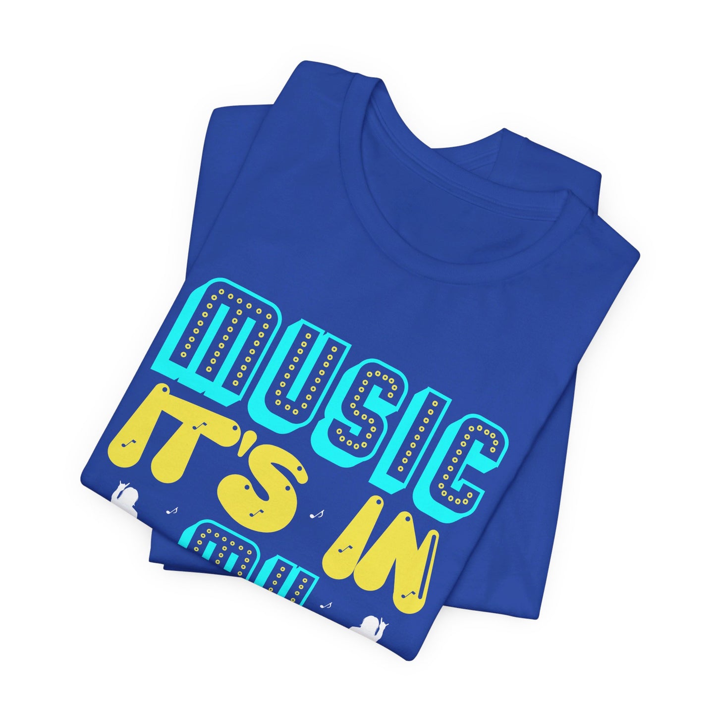 Music: It's In My DNA - Unisex Jersey Short Sleeve Tee