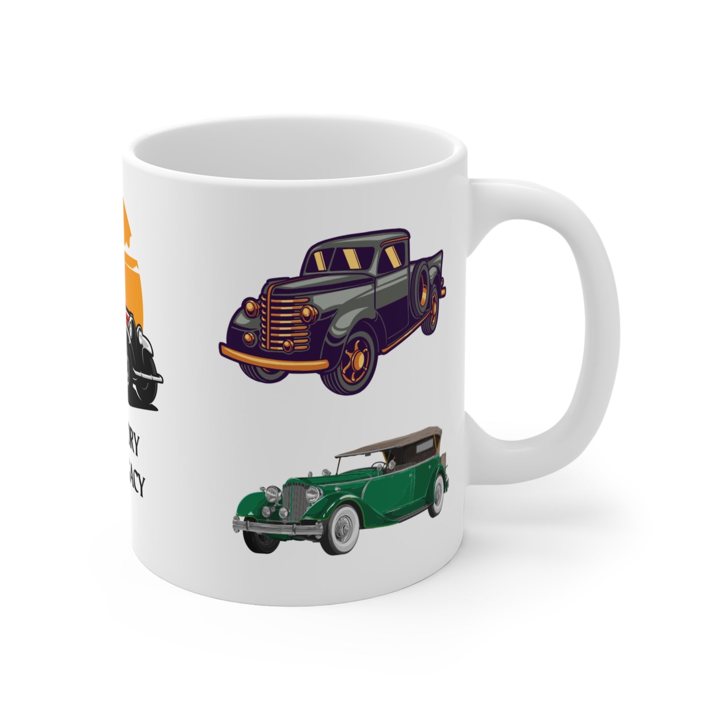 Drive History, Feel the Legacy - Mug 11oz