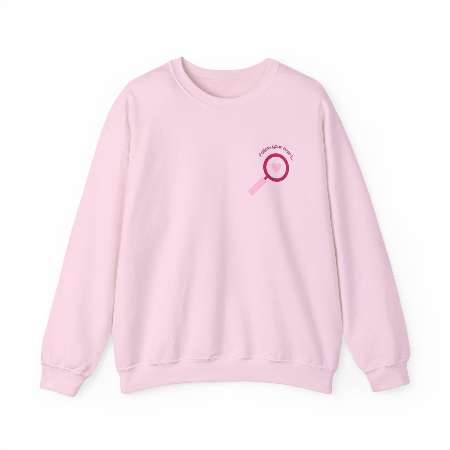 Follow Your Heart - Unisex Heavy Blend™ Crewneck Sweatshirt - 11621