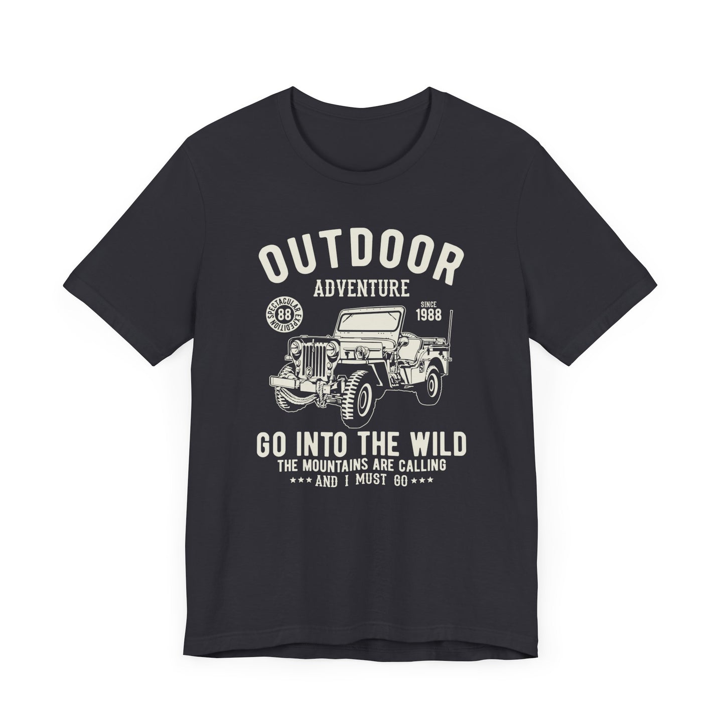 Outdoor Adventure - Unisex Jersey Short Sleeve Tee