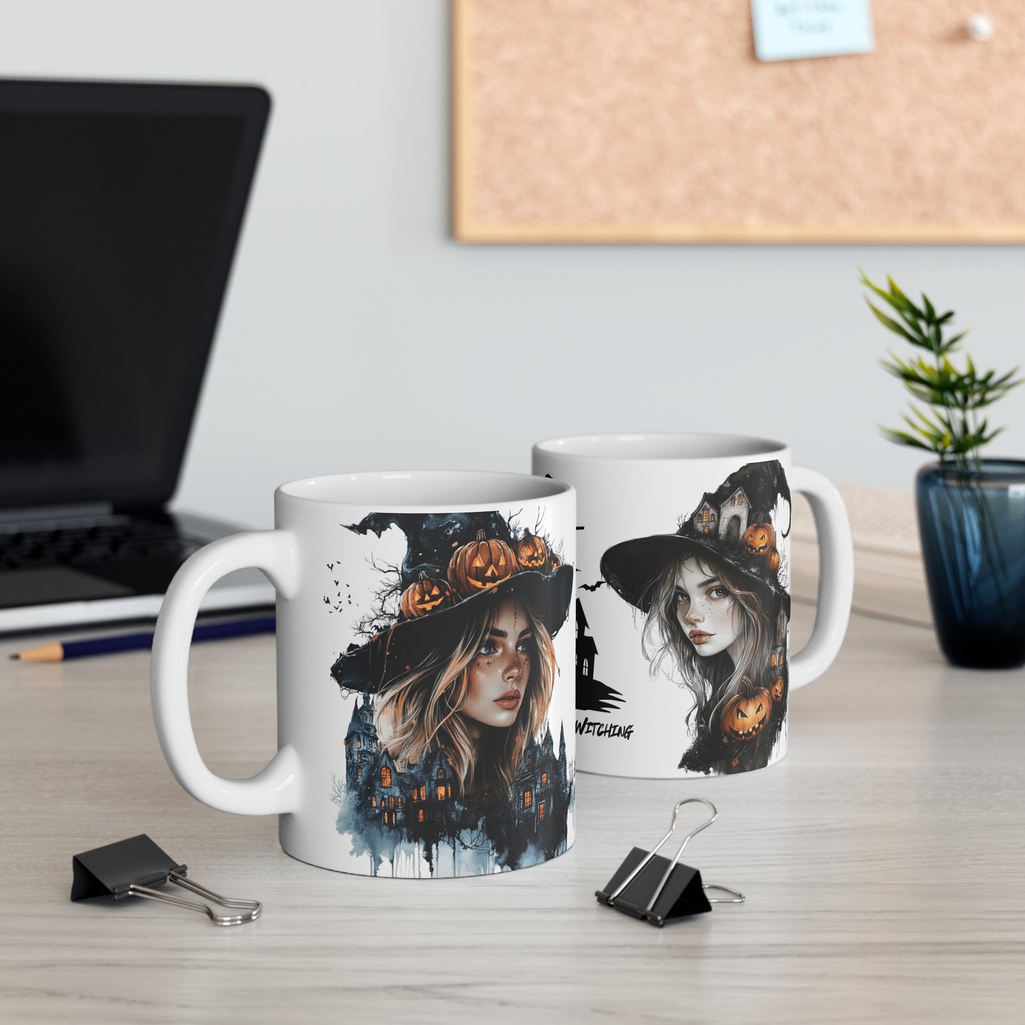 Halloween, Gorgeous & Bewitching - Mug 11oz