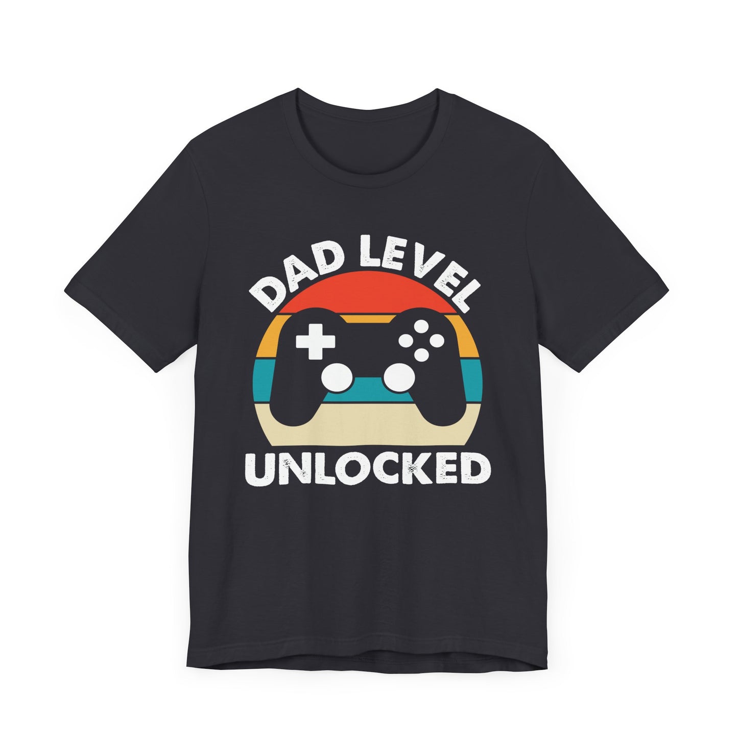 Dad Level Unlocked - Unisex Jersey Short Sleeve Tee