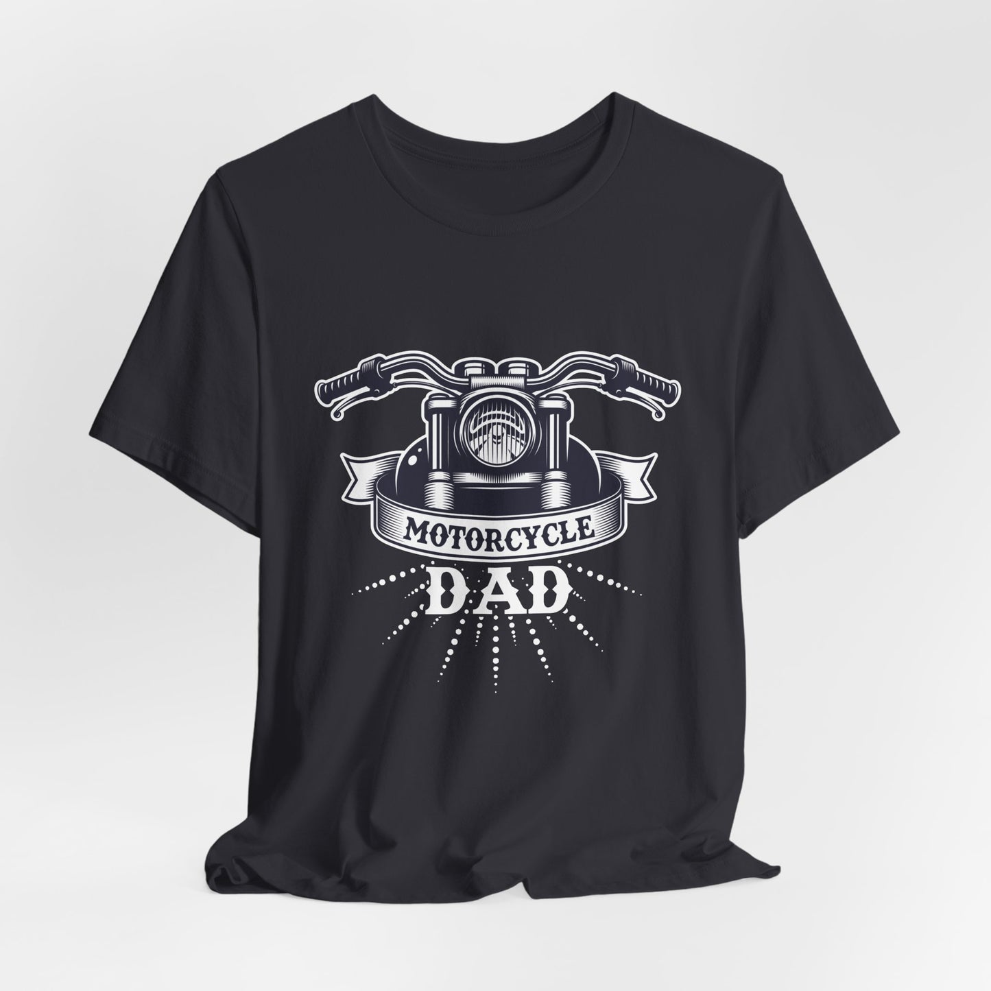 Motorcycle Dad - Unisex Jersey Short Sleeve Tee - 13312