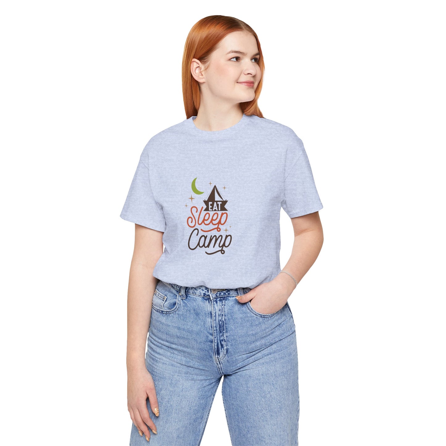 Eat Sleep Camp - Unisex Jersey Short Sleeve Tee - 10568