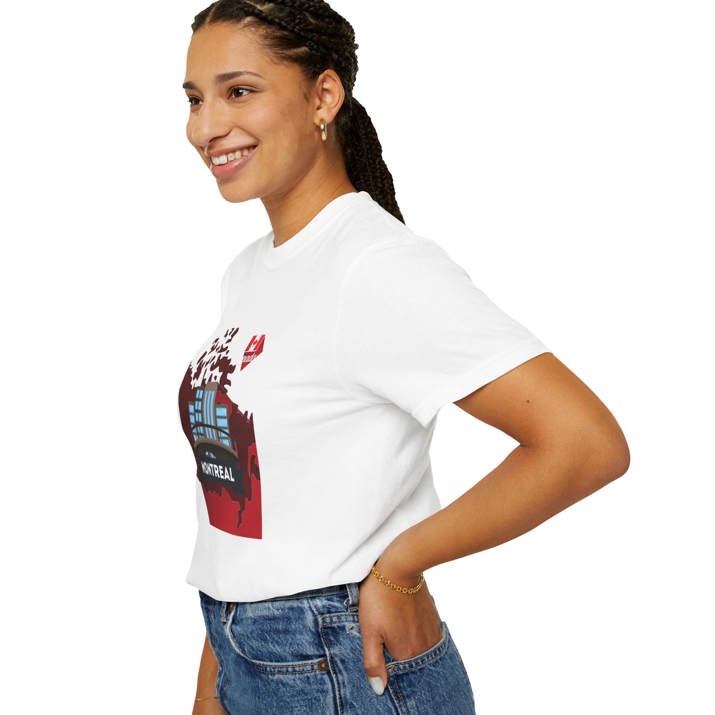 Montreal Graphic Unisex T-Shirt - Perfect for Travelers & Locals - 12201