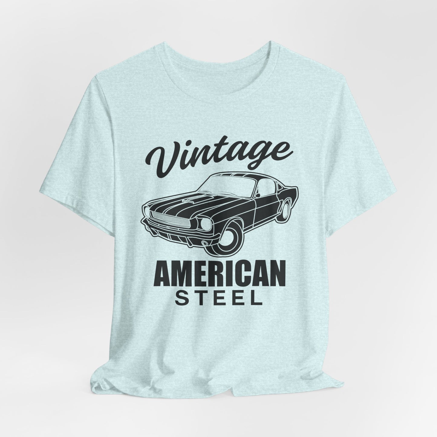 Vintage American Steel - Unisex Jersey Short Sleeve Tee - 13032