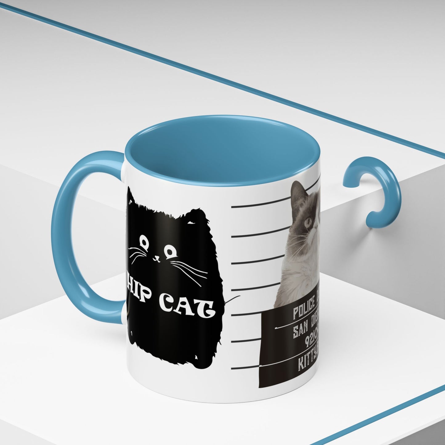 Kitty Bad - Accent Coffee Mug (11, 15oz)