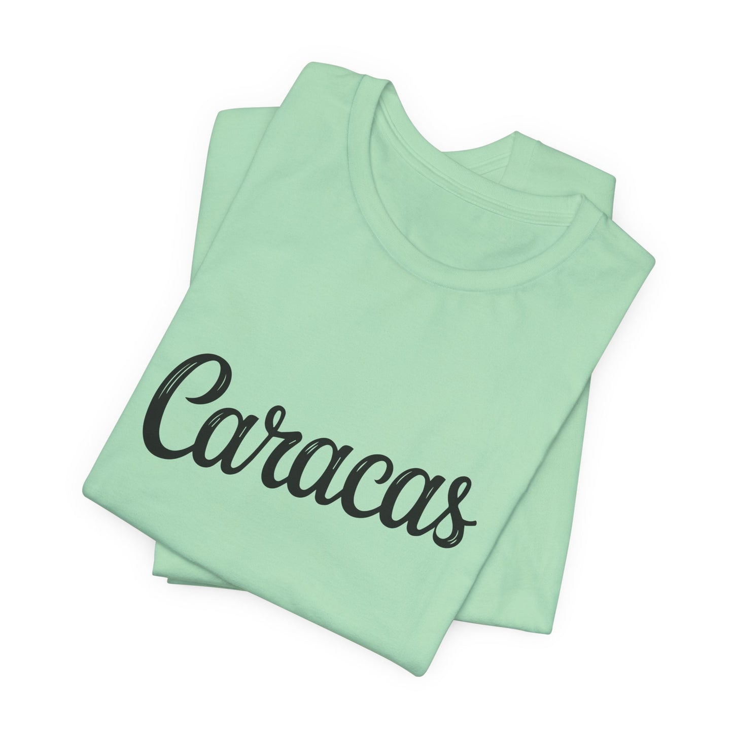 Caracas Unisex Jersey Short Sleeve Tee - Casual Graphic T-Shirt for Everyday Wear - 12270