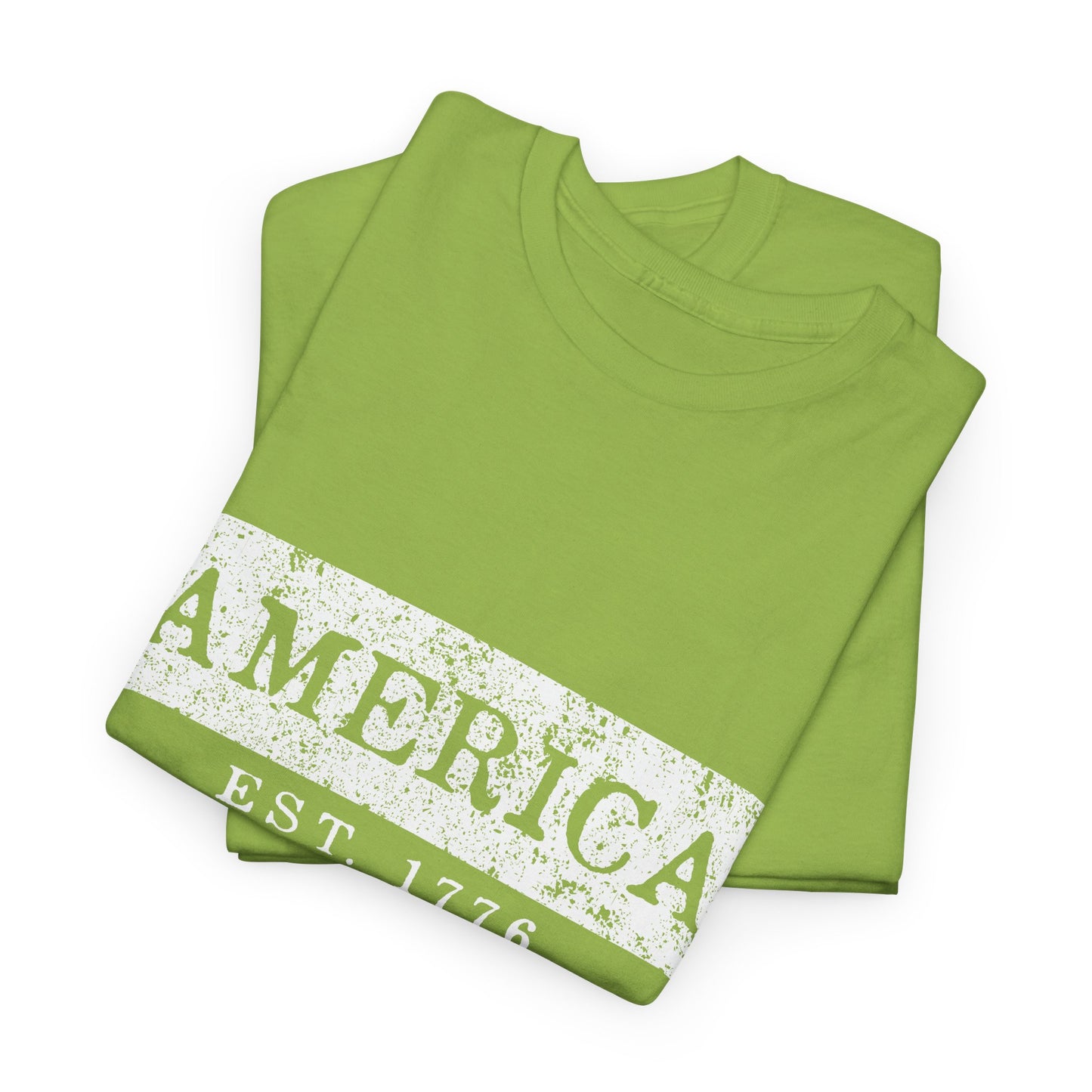 Patriotic Unisex Tee - America EST 1776, Vintage Style Shirt, Independence Day Gift, Casual Wear, Gifts for Him/Her - 13736