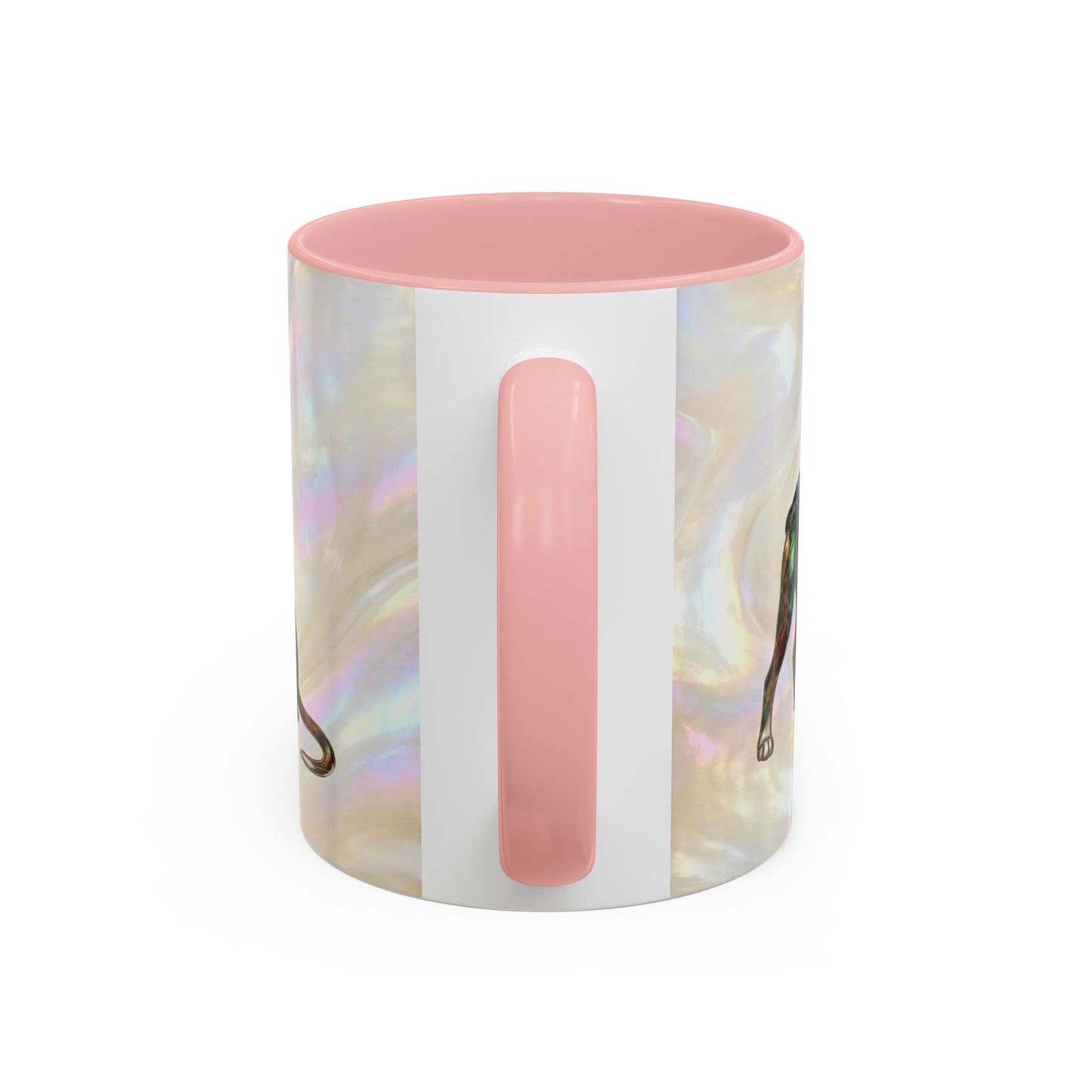 Boxer Accent Coffee Mug -Stained Glass Style (11/15oz) - 14621