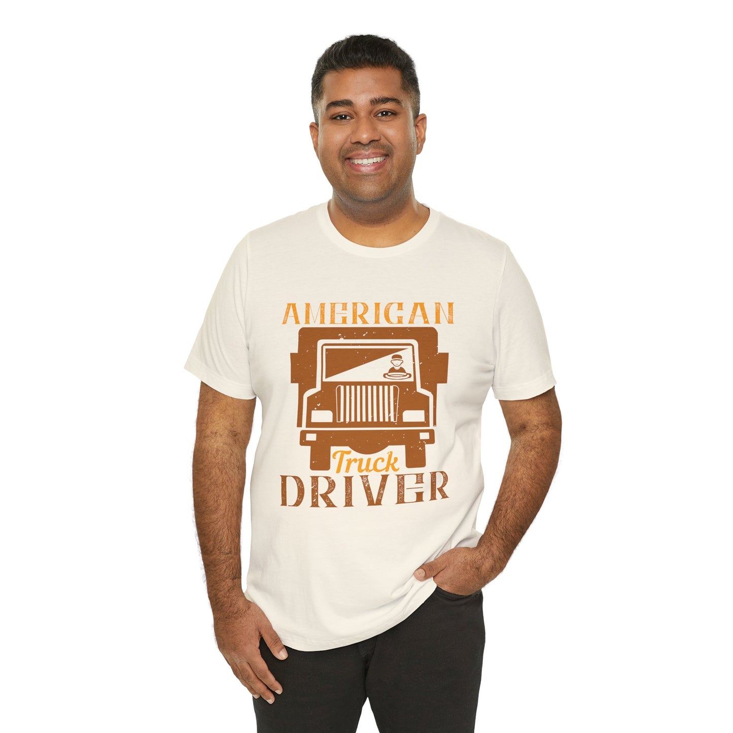 American Truck Driver - Unisex Jersey Short Sleeve Tee - 11400