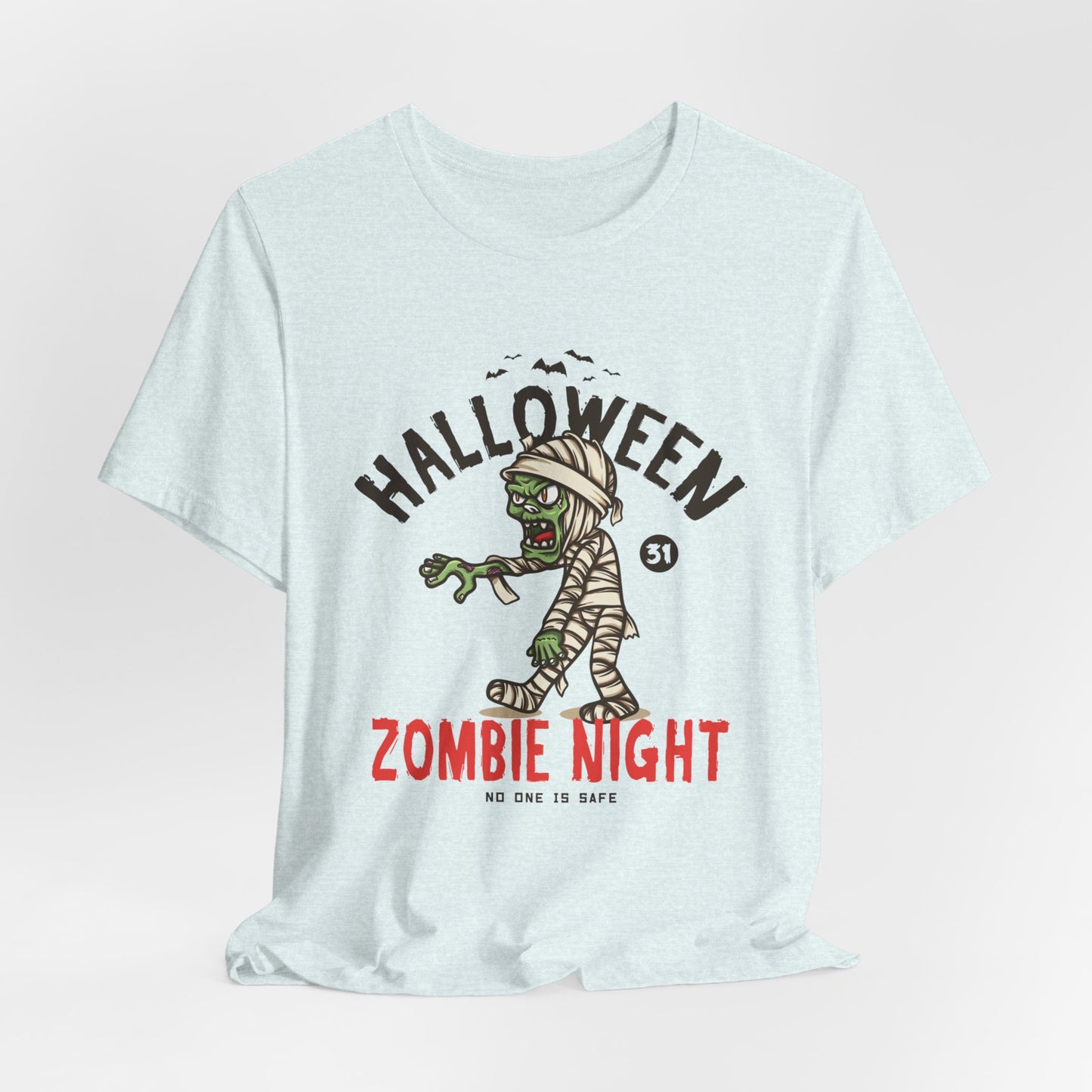 Halloween, Zombie Night - Unisex Jersey Short Sleeve Tee