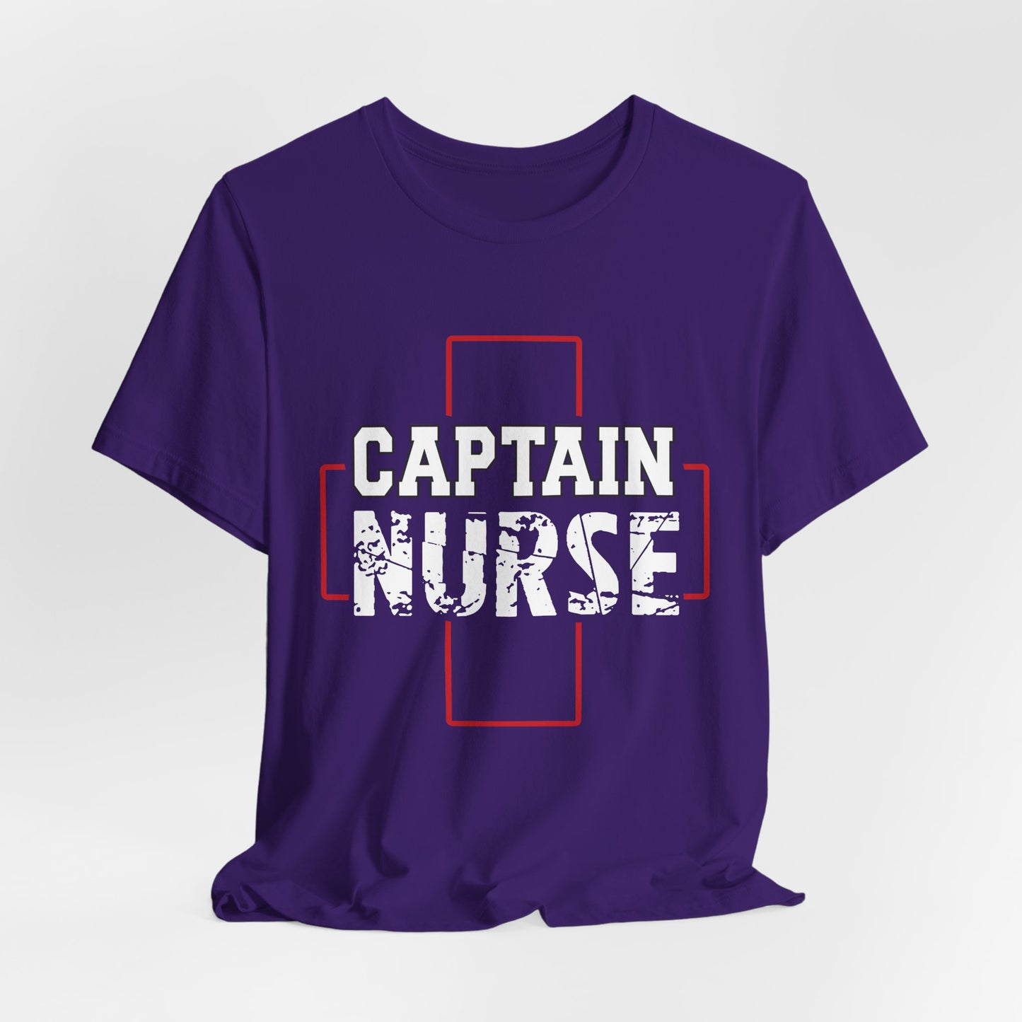 Captain Nurse - Unisex Jersey Short Sleeve Tee - 13262