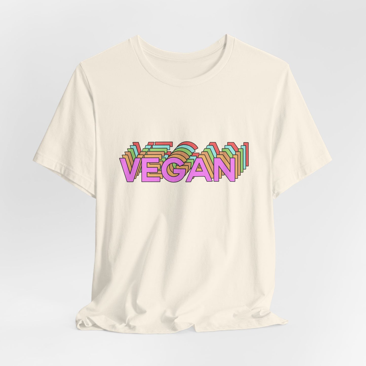 Vegan - Unisex Jersey Short Sleeve Tee