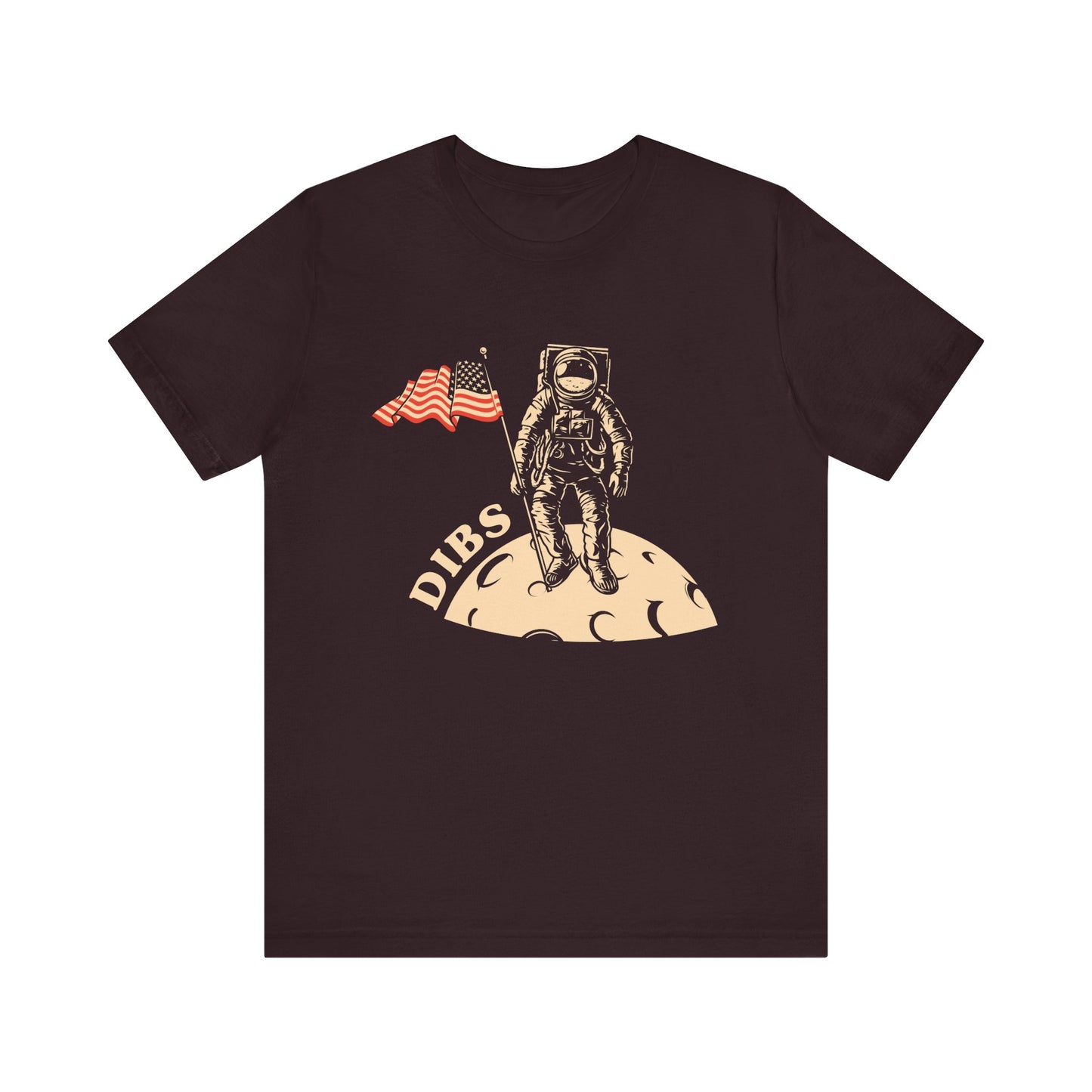 US, July 4th,  Astronaut Adventure Tee - DIBS on the Moon, Space Lover Shirt,  Unisex Astronaut Tee - 13737
