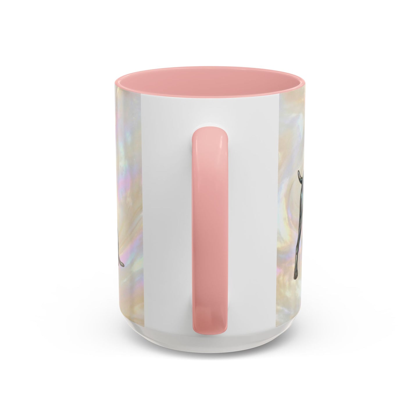 Weimaraner Accent Coffee Mug – Stained Glass Design 11/15oz - 14649