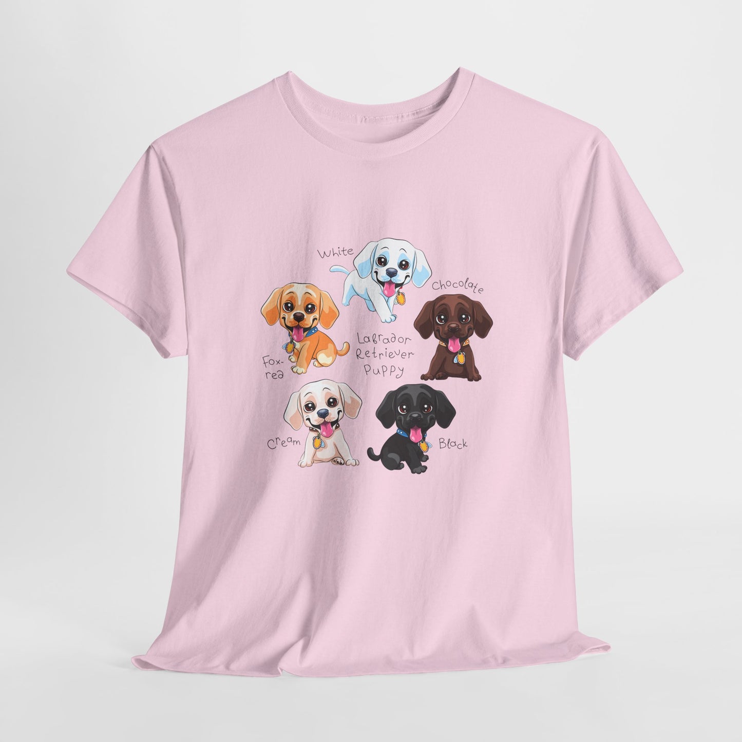 Puppies - Unisex Heavy Cotton Tee - 10277