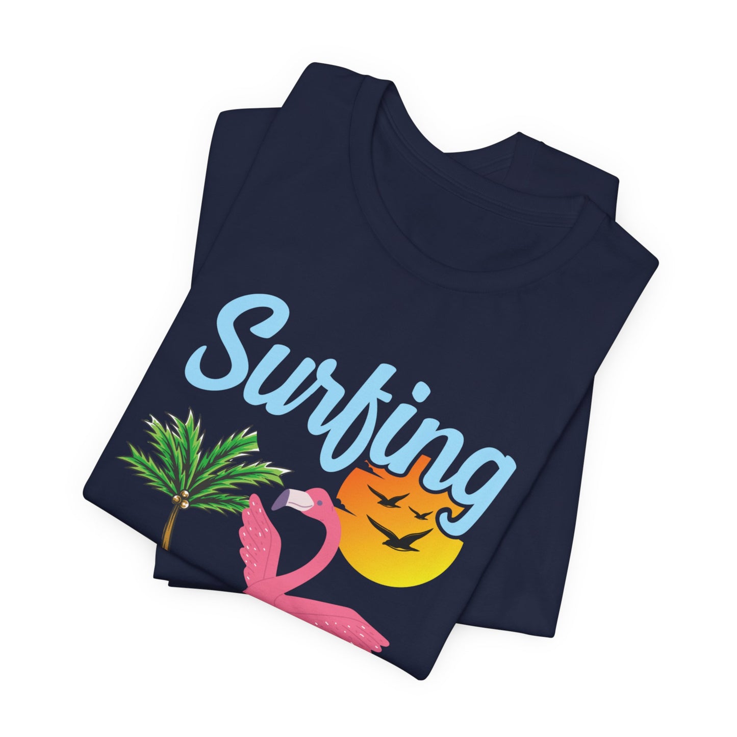 Surfing Paradise - Unisex Jersey Short Sleeve Tee - 13091