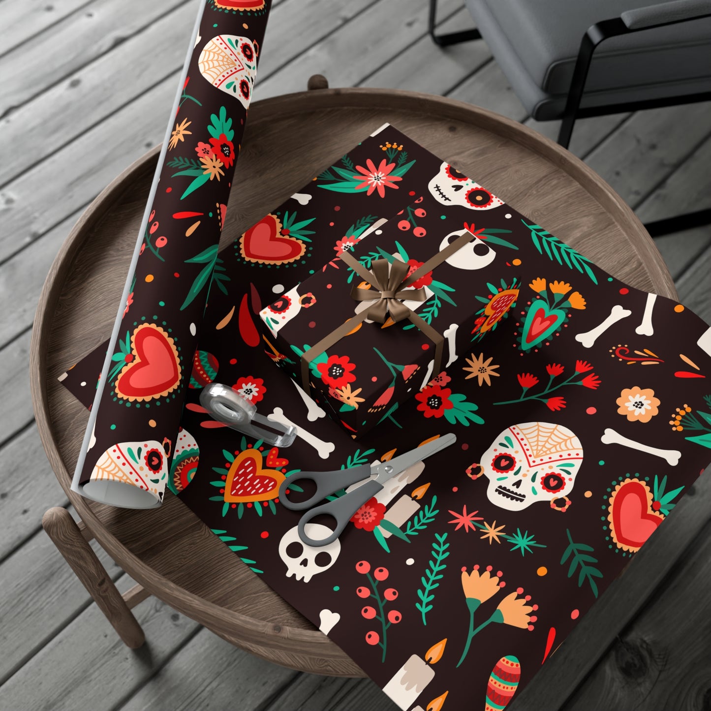 Black Ghost - Gift Wrap Papers - 13850