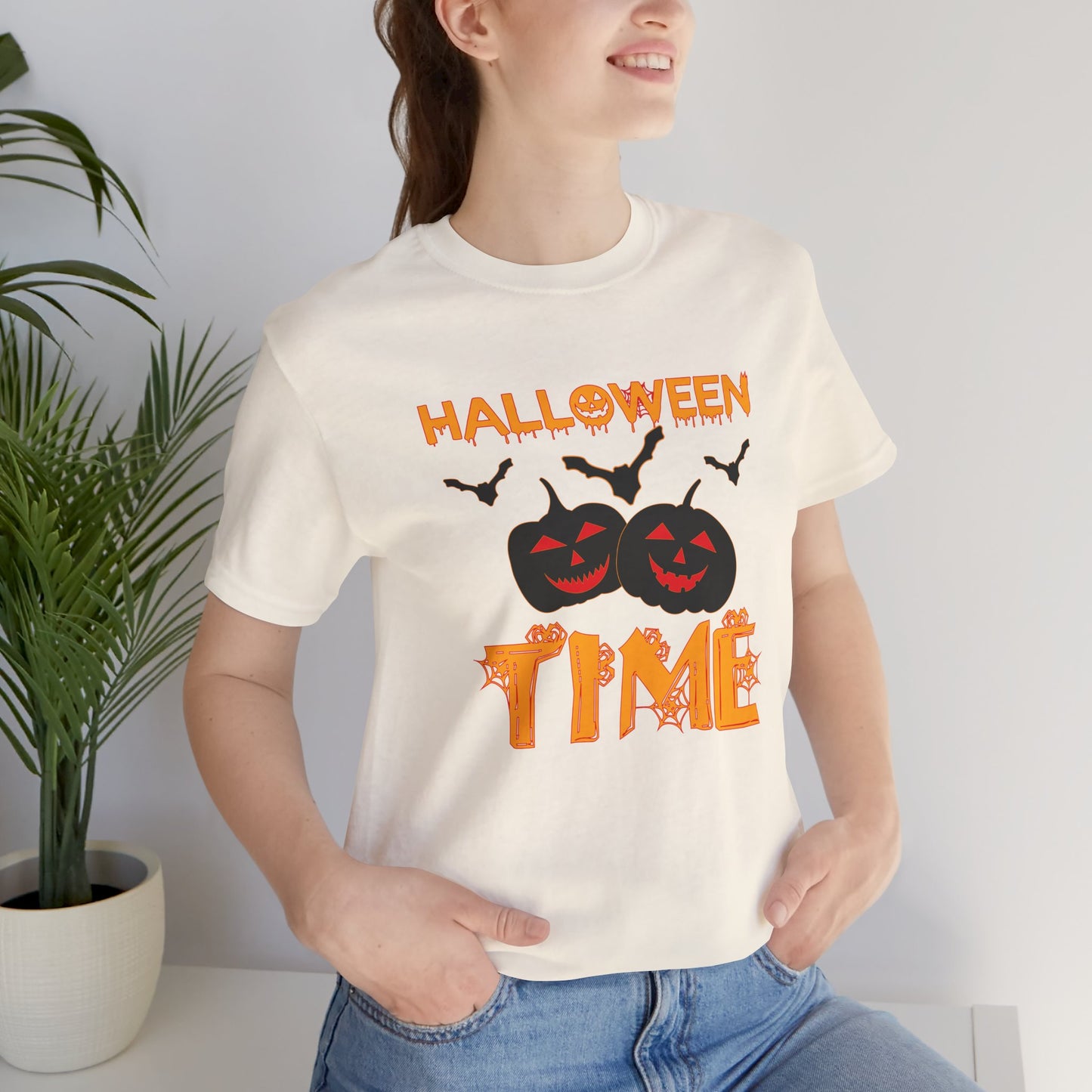 Halloween Time - Unisex Jersey Short Sleeve Tee - 12307