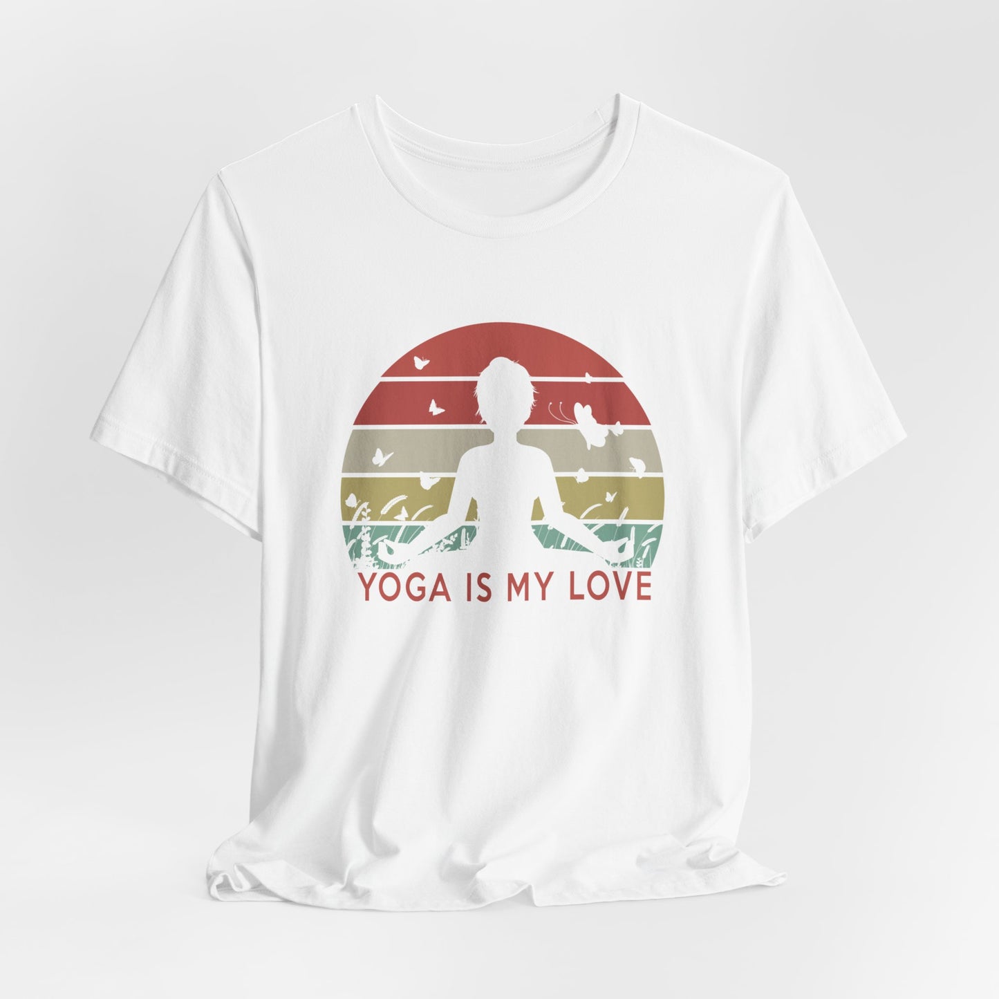 Yoga Is My Love - Unisex Jersey Short Sleeve Tee