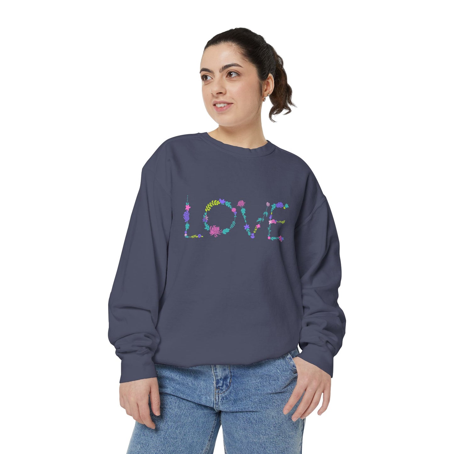 Love - Unisex Garment-Dyed Sweatshirt - 11806