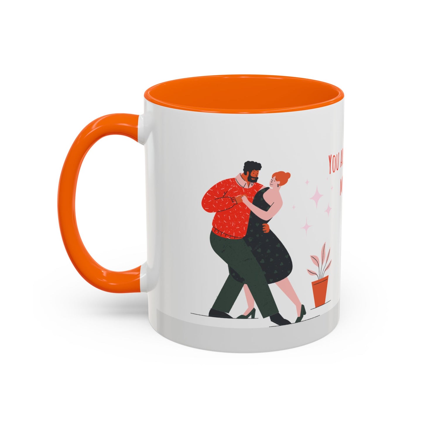 You Are My Love,  My Life - Accent Coffee Mug (11, 15oz) - 11135