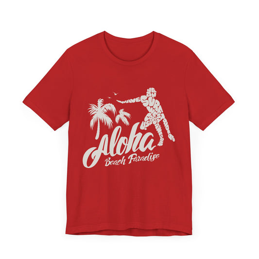 Aloha Beach Paradise - Unisex Jersey Short Sleeve Tee - 13180