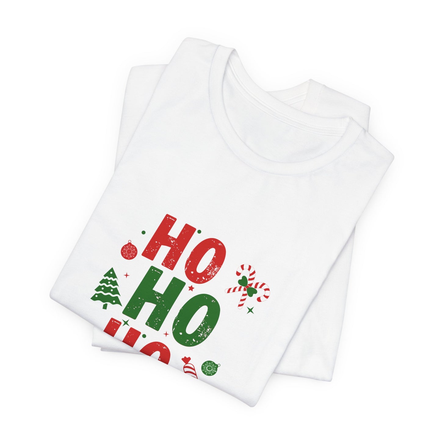 Ho Ho Ho - Unisex Jersey Short Sleeve Tee - 10534