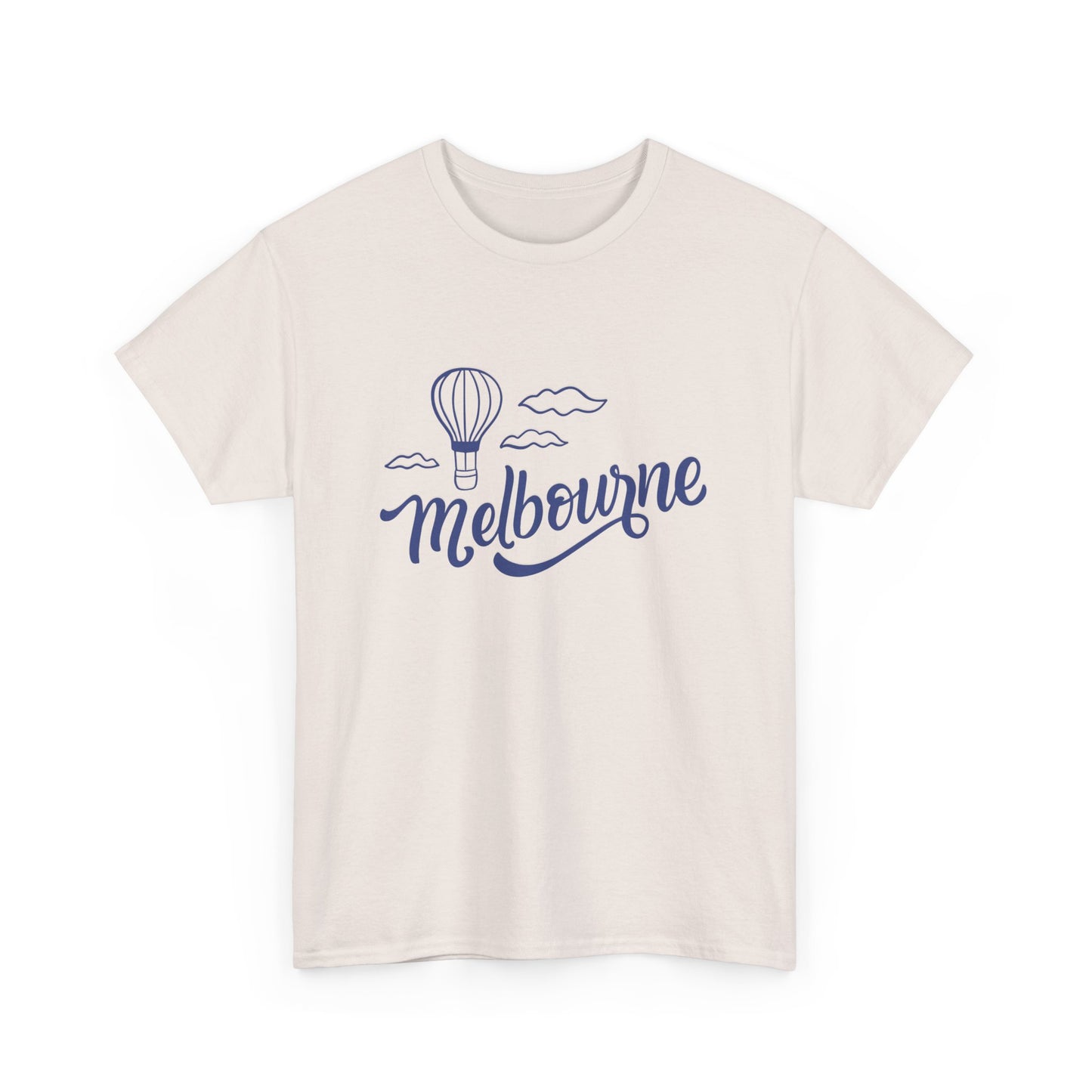 Melbourne Hot Air Balloon Unisex Heavy Cotton Tee - 12142