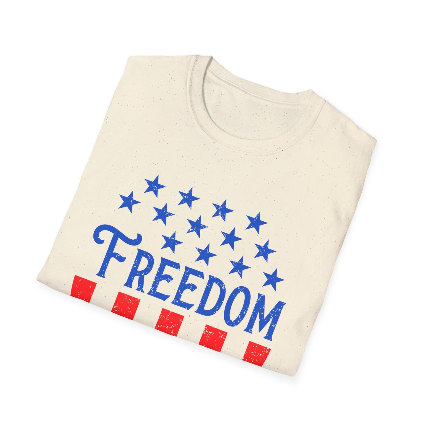 American Freedom Unisex T-Shirt - Patriot Tee, July 4th Celebration, Memorial Day Outfit, Independence Day Gift, Vintage Style Shirt - 13734