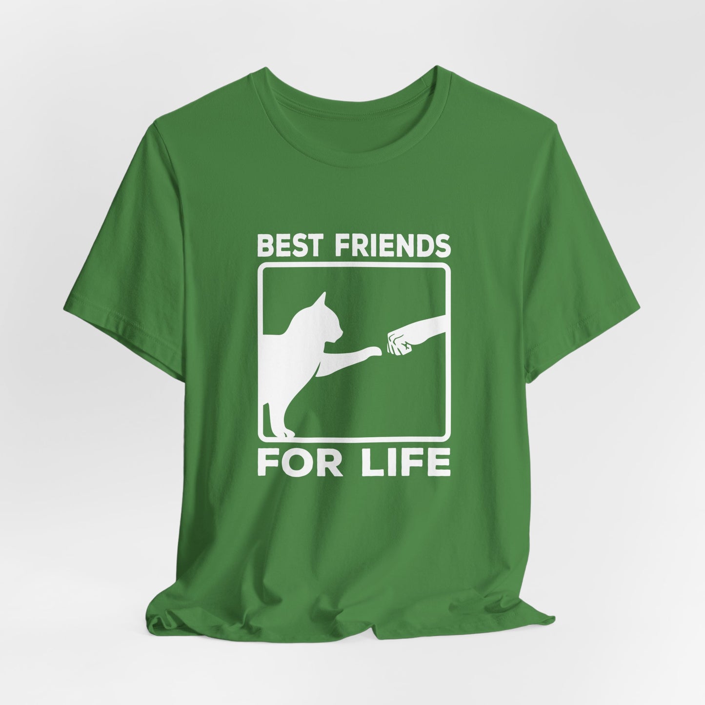 Cats, Best Friends For life - Unisex Jersey Short Sleeve Tee