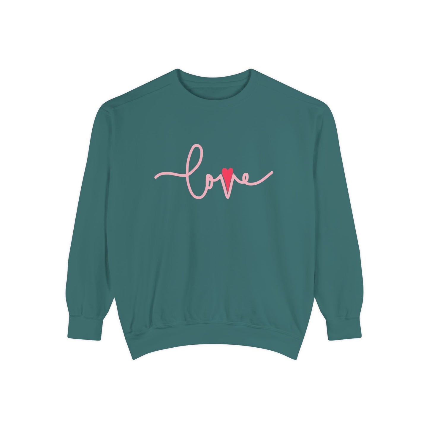 Love - Unisex Garment-Dyed Sweatshirt - 11476