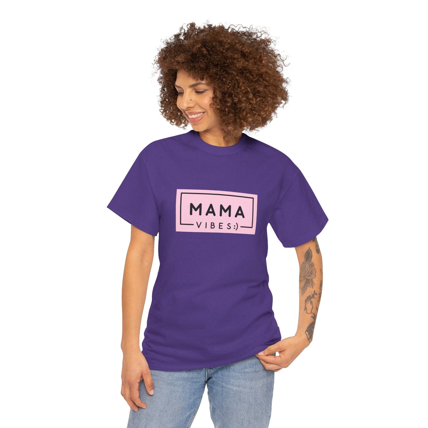 Mama Vibes - Unisex Heavy Cotton Tee - 11771