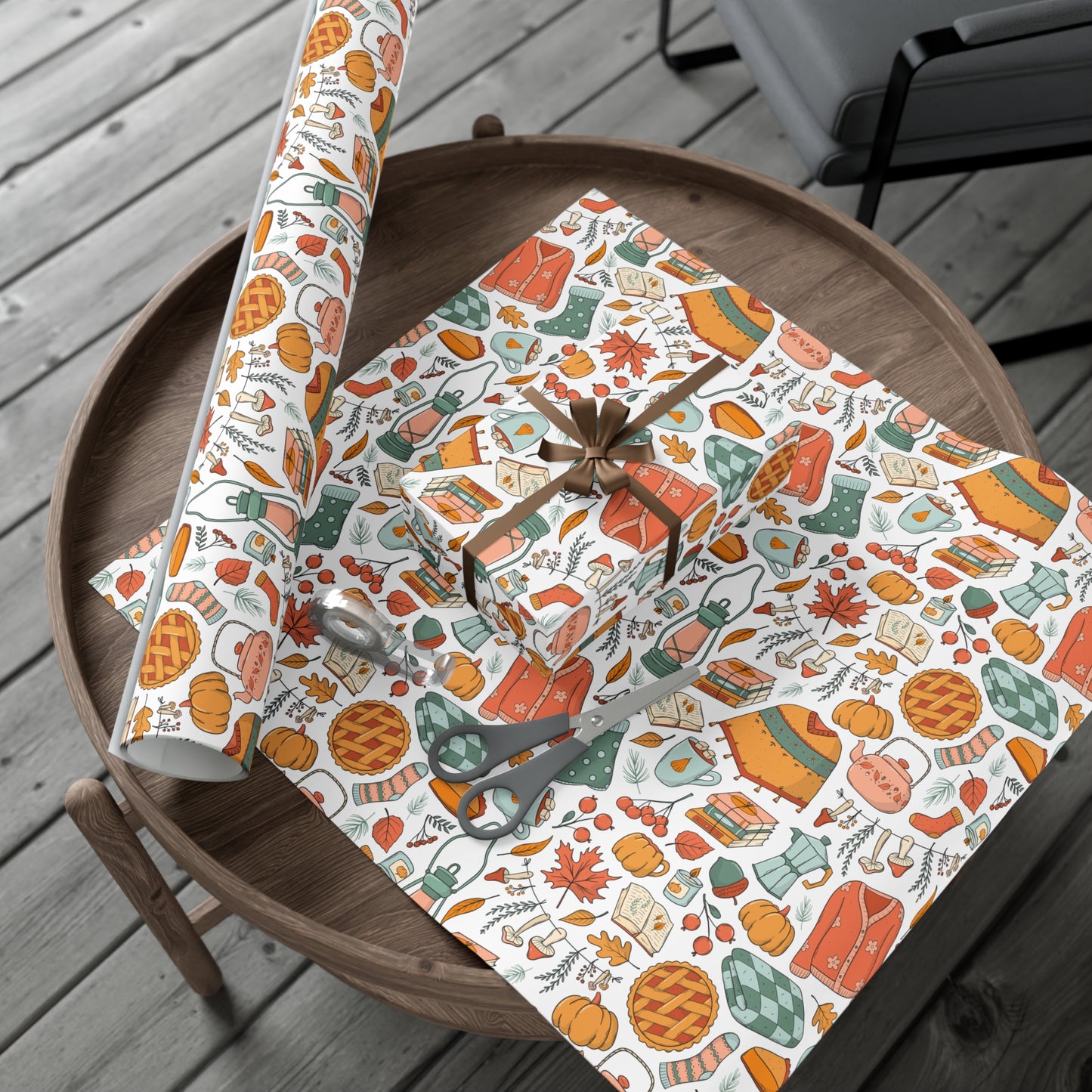 October Vibe - Gift Wrap Papers