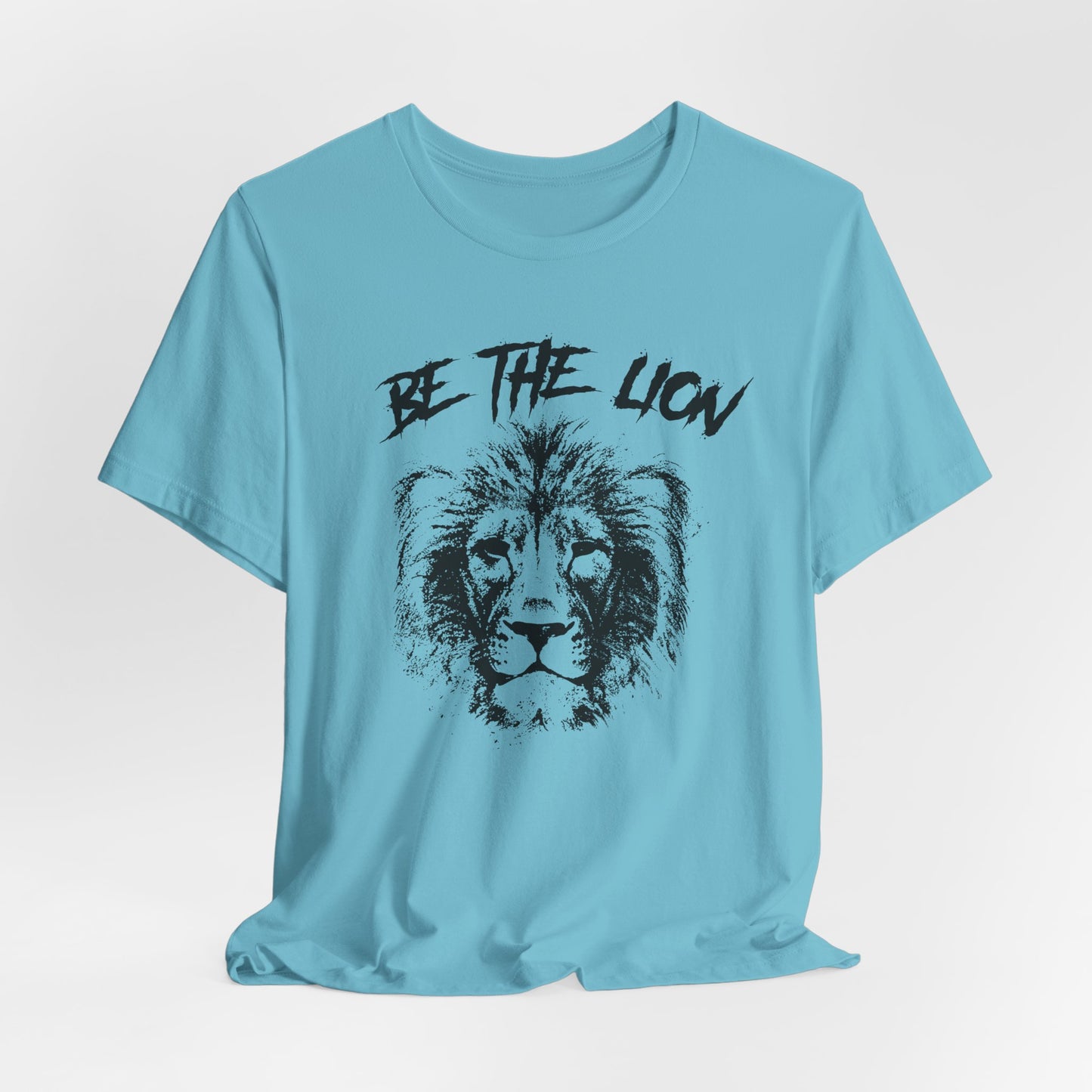 Gym: Be The Lion - Unisex Jersey Short Sleeve Tee