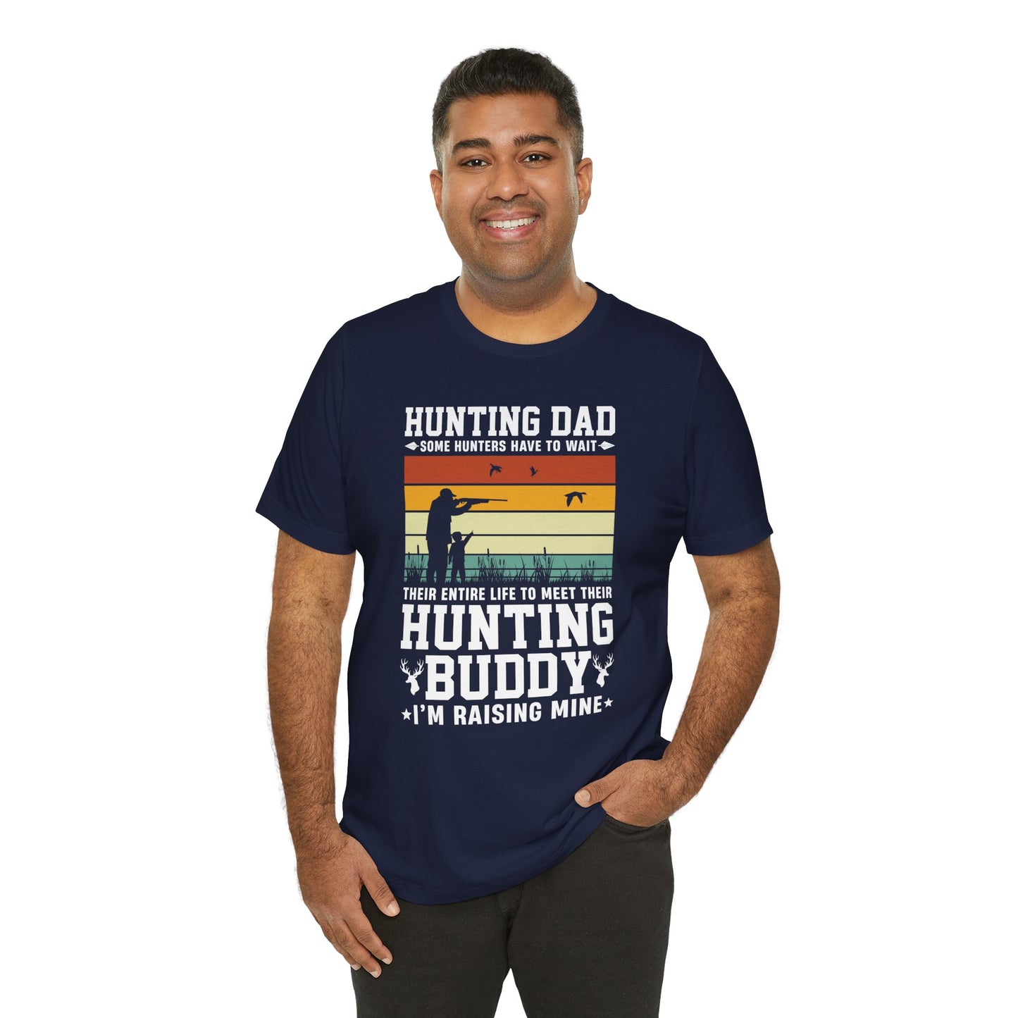 Hunting Dad - Unisex Jersey Short Sleeve Tee