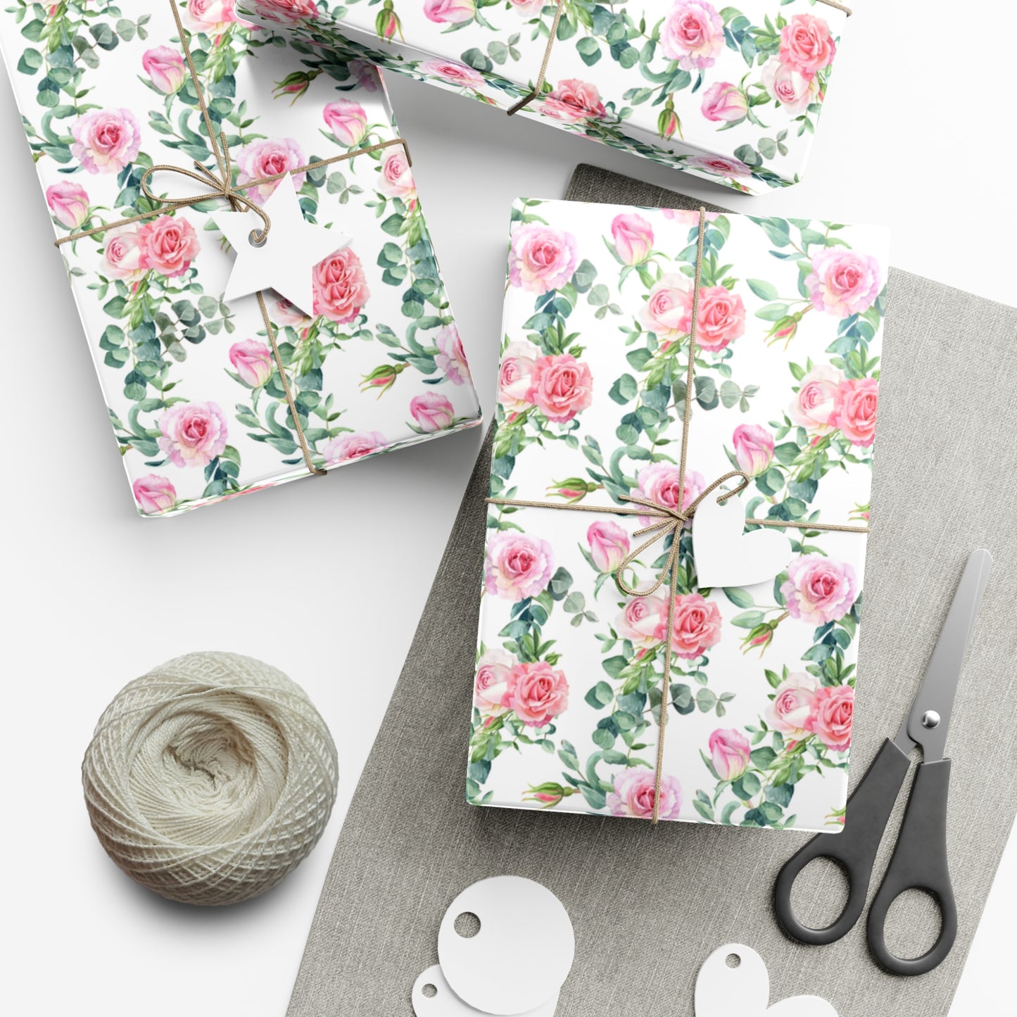 Pink Roses - Gift Wrap Papers - 10323