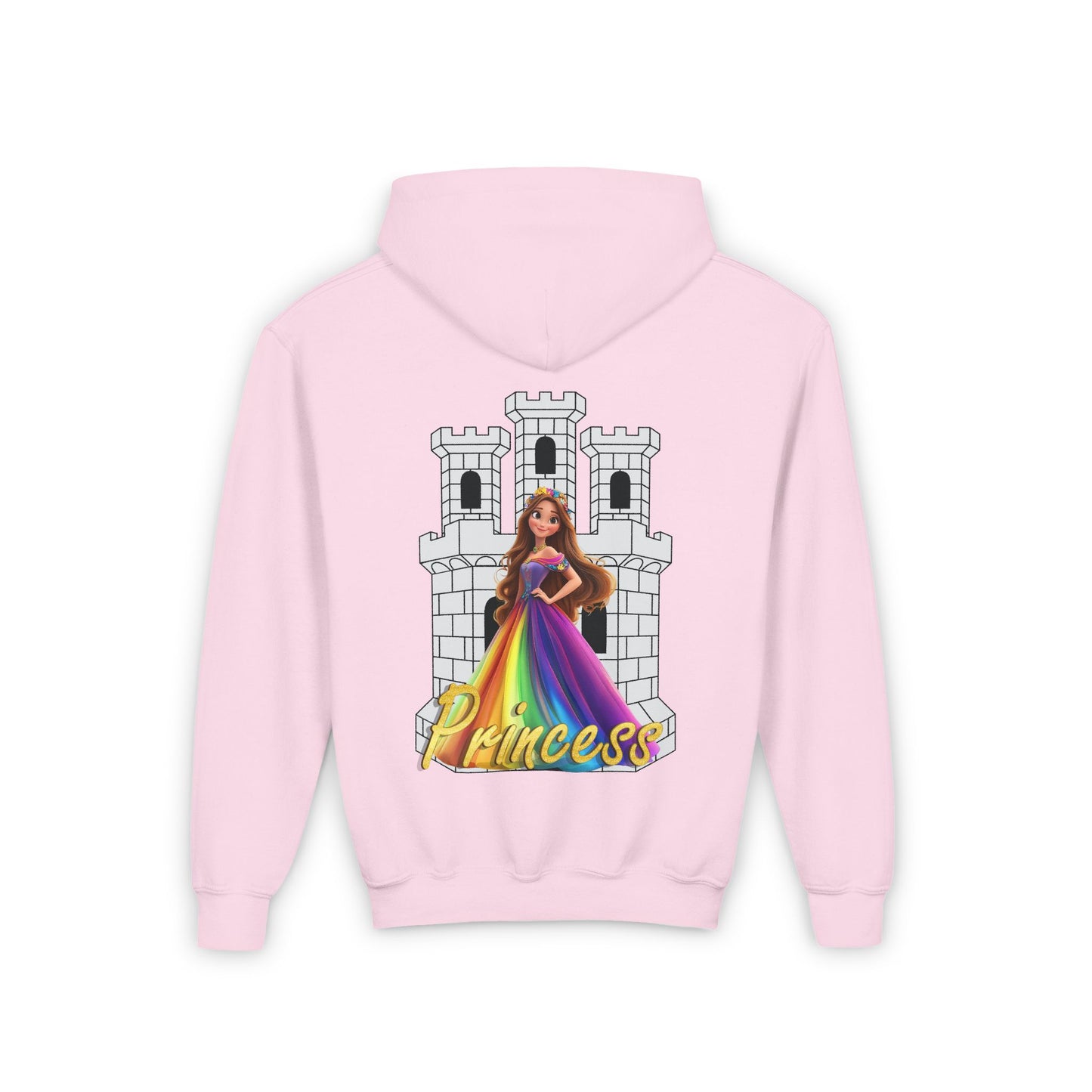 Every Girl Is a Princess - Youth Heavy Blend Hooded Sweatshirt - 11155