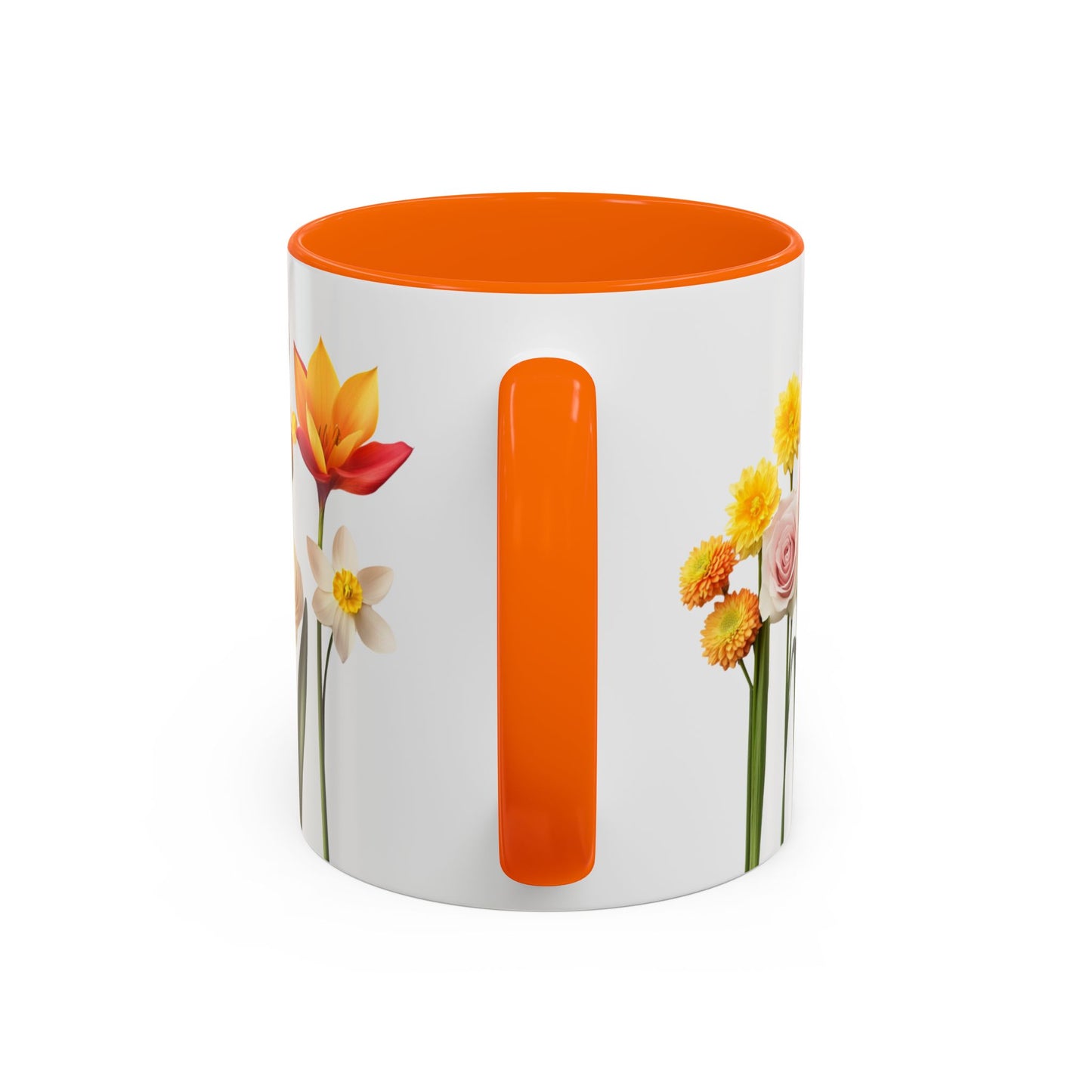 Bright Flowers - Accent Coffee Mug (11, 15oz) - 10400