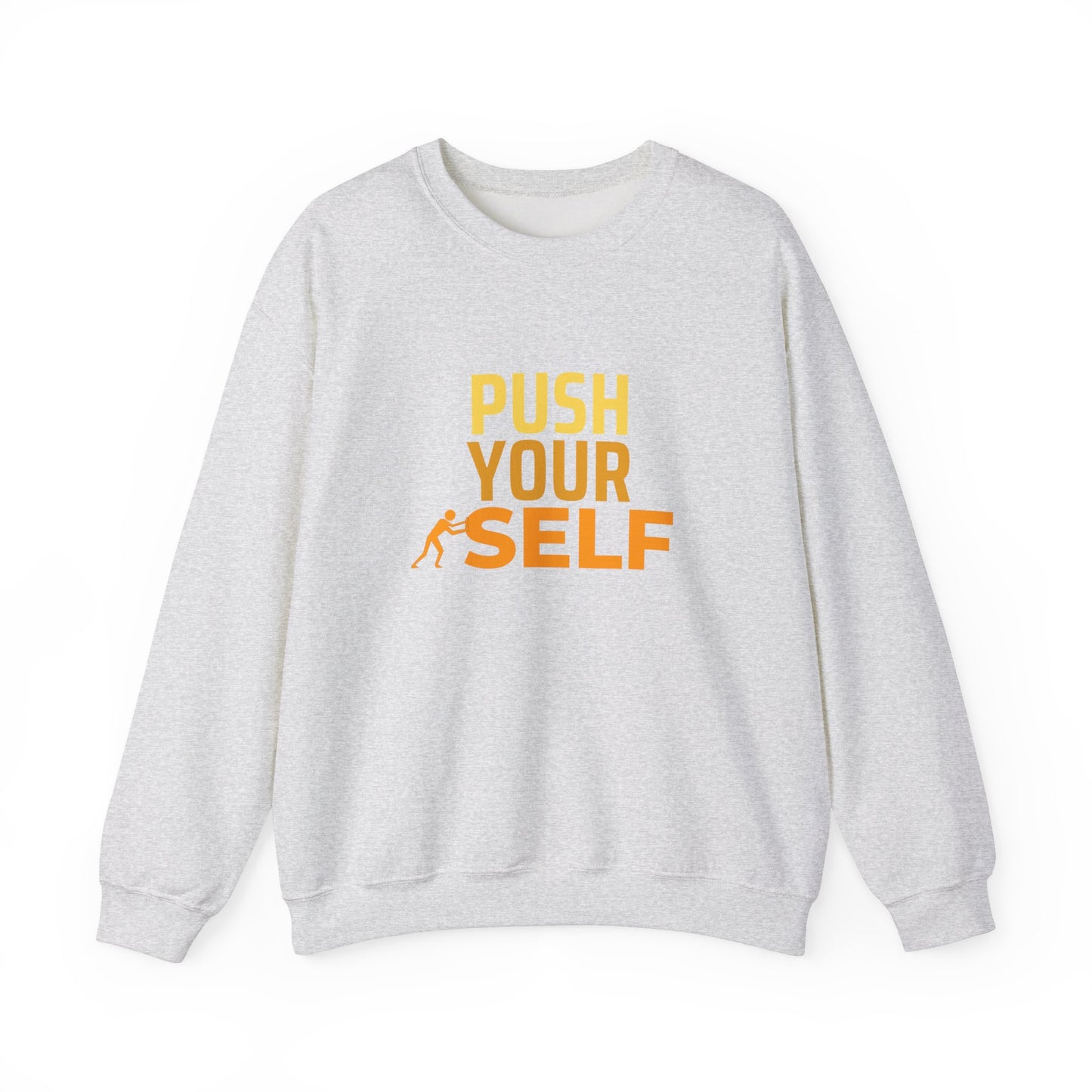 Push Yourself - Unisex Heavy Blend™ Crewneck Sweatshirt - 10591