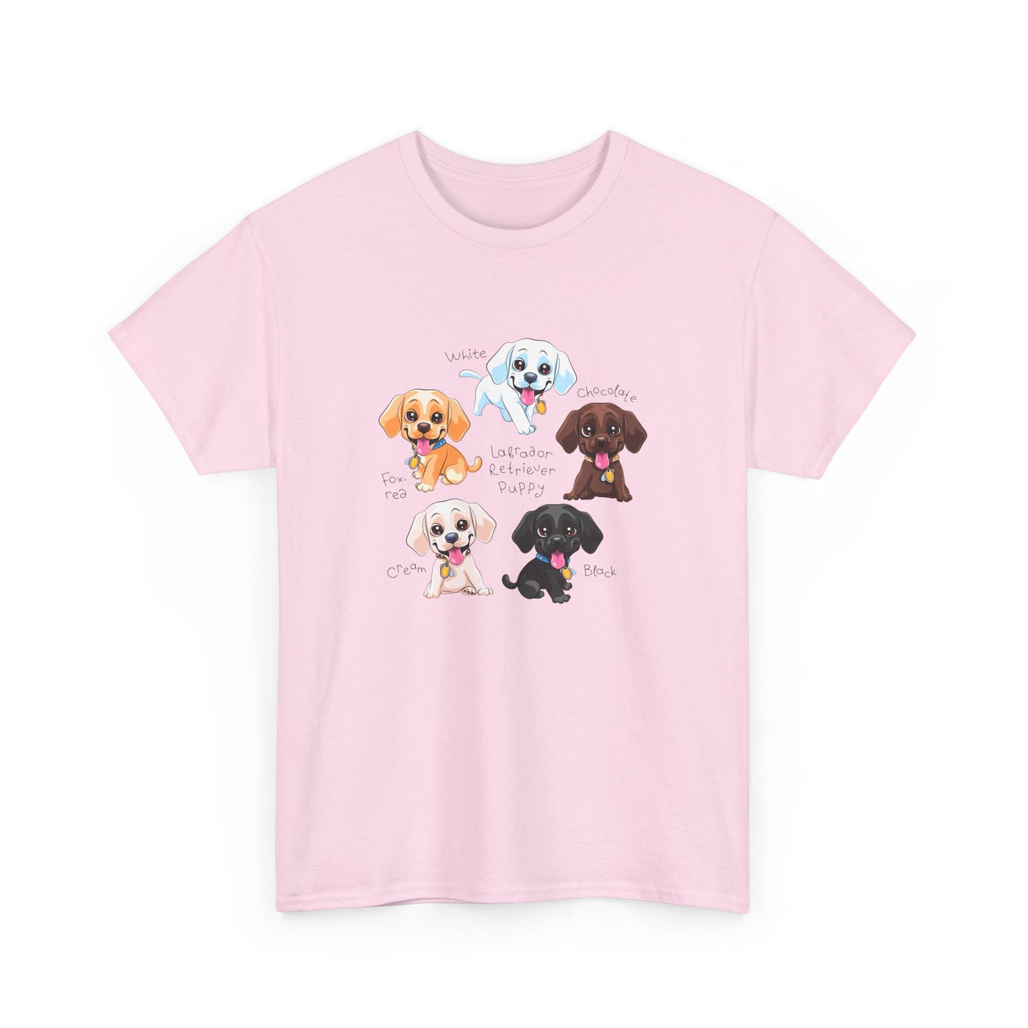 Puppies - Unisex Heavy Cotton Tee - 10277