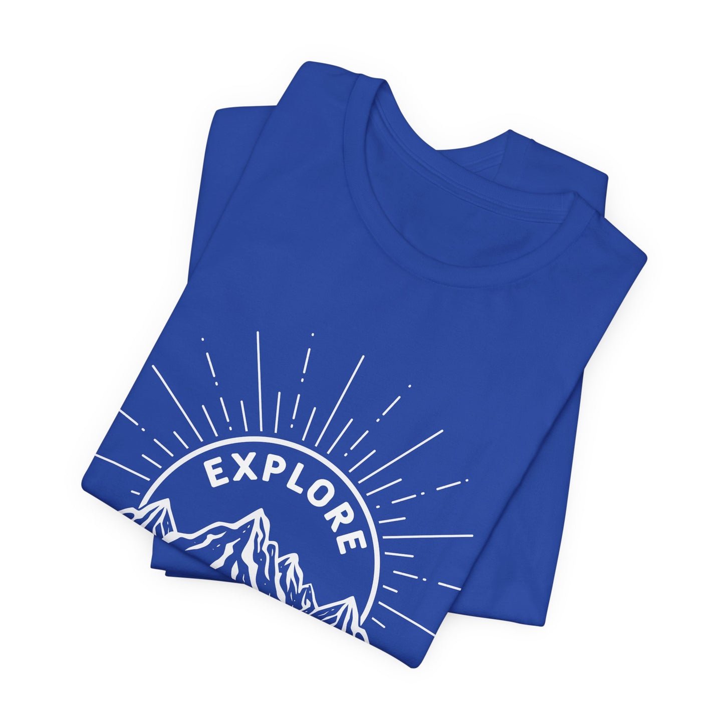 Camping: Explore - Unisex Jersey Short Sleeve Tee - 12640