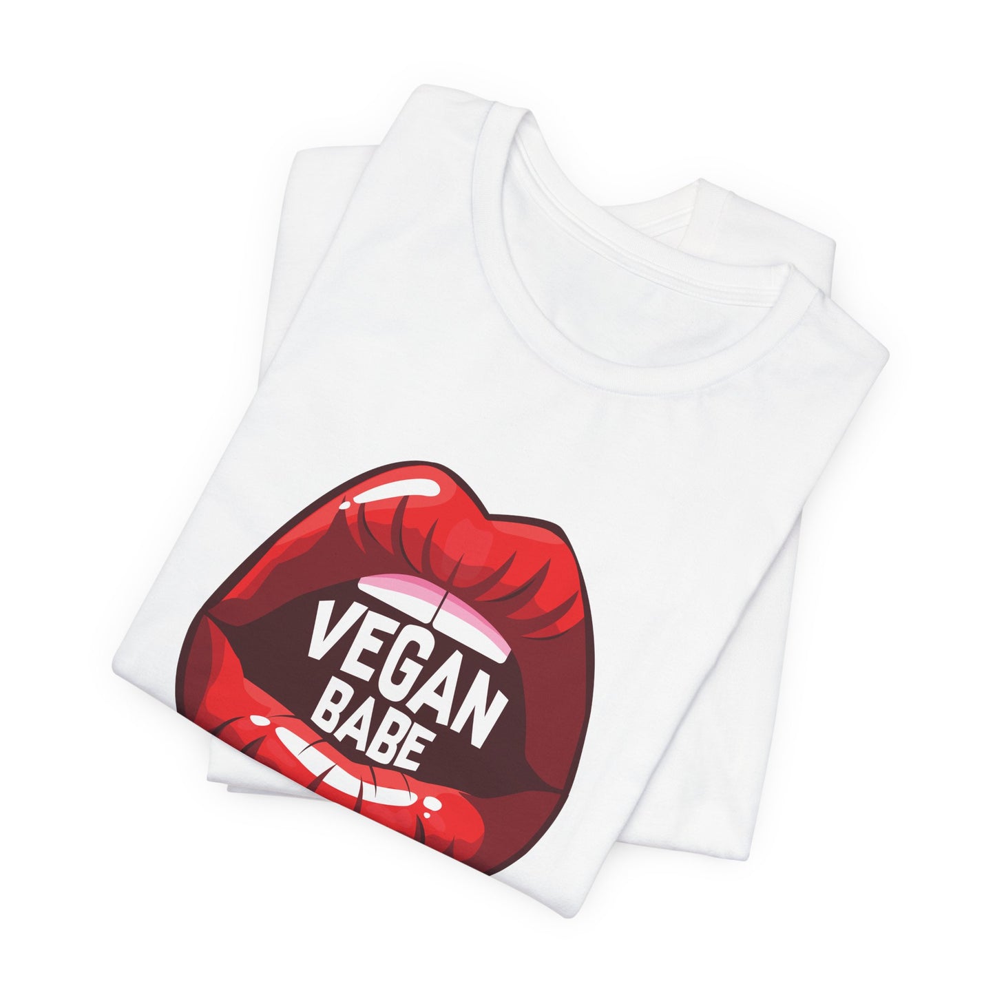 Vegan Babe - Unisex Jersey Short Sleeve Tee - 12426