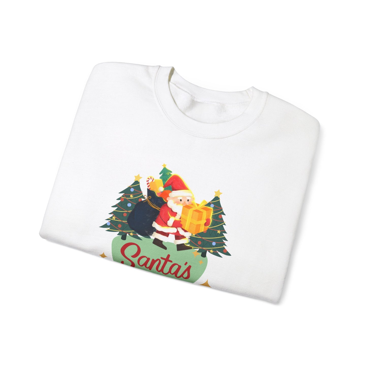 Santa's Coming to Town - Unisex Heavy Blend™ Crewneck Sweatshirt